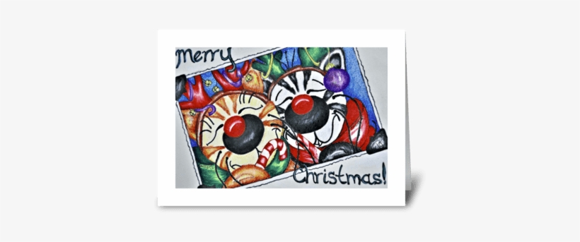Jabber & Sweets Christmas Greeting Card - Candy Apple, transparent png download