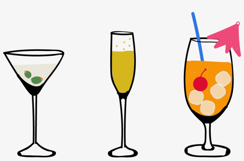 Glasses - Wine Glass, transparent png download