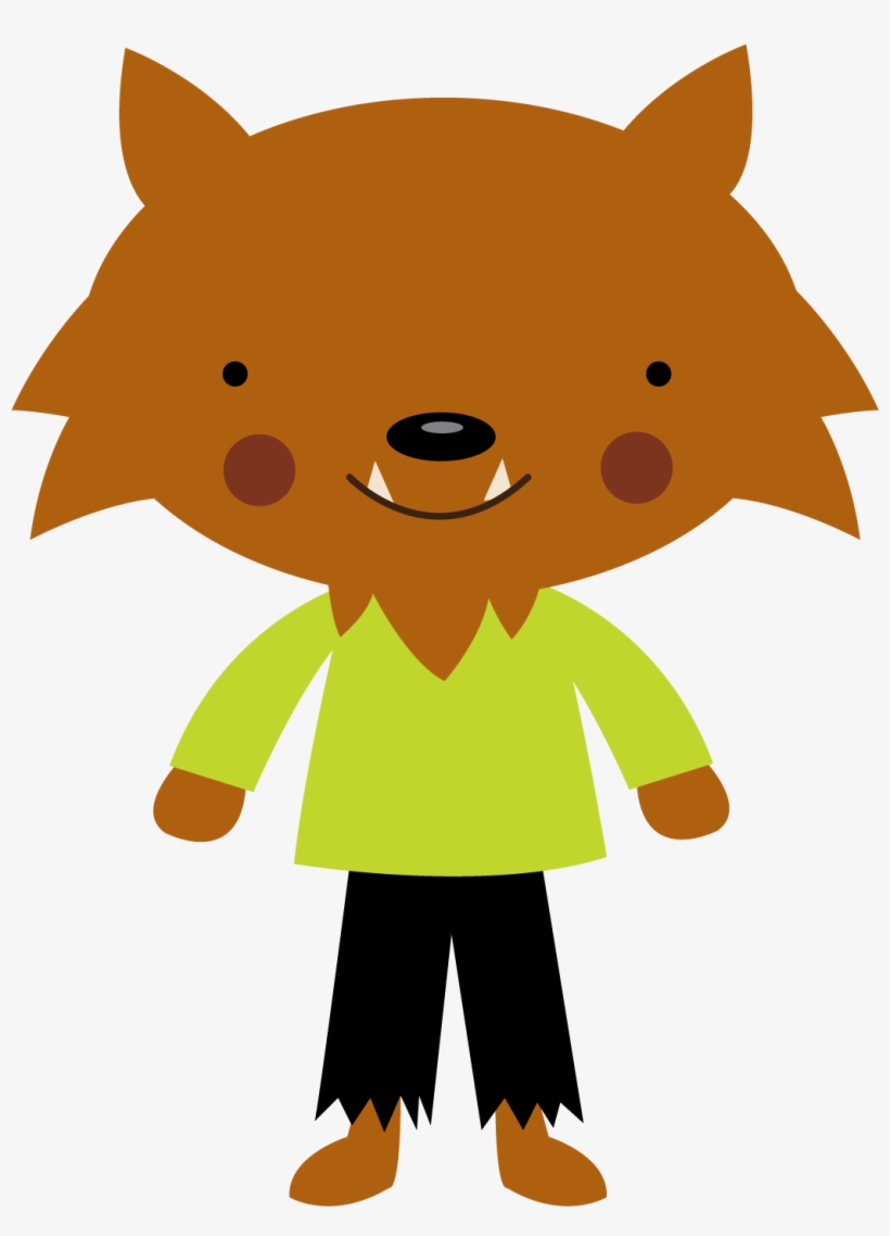 Halloween - Werewolf - Minus - Clipart - Pinterest - Halloween Werewolf Clipart, transparent png download