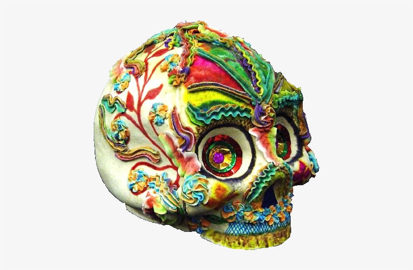 Wenceslao Rivas Sugar Skull - Sugar Skull Food Png, transparent png download