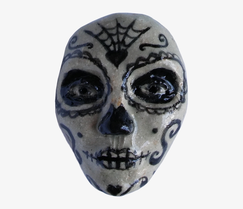 Mini Mexican Sugar Skull - Skull, transparent png download