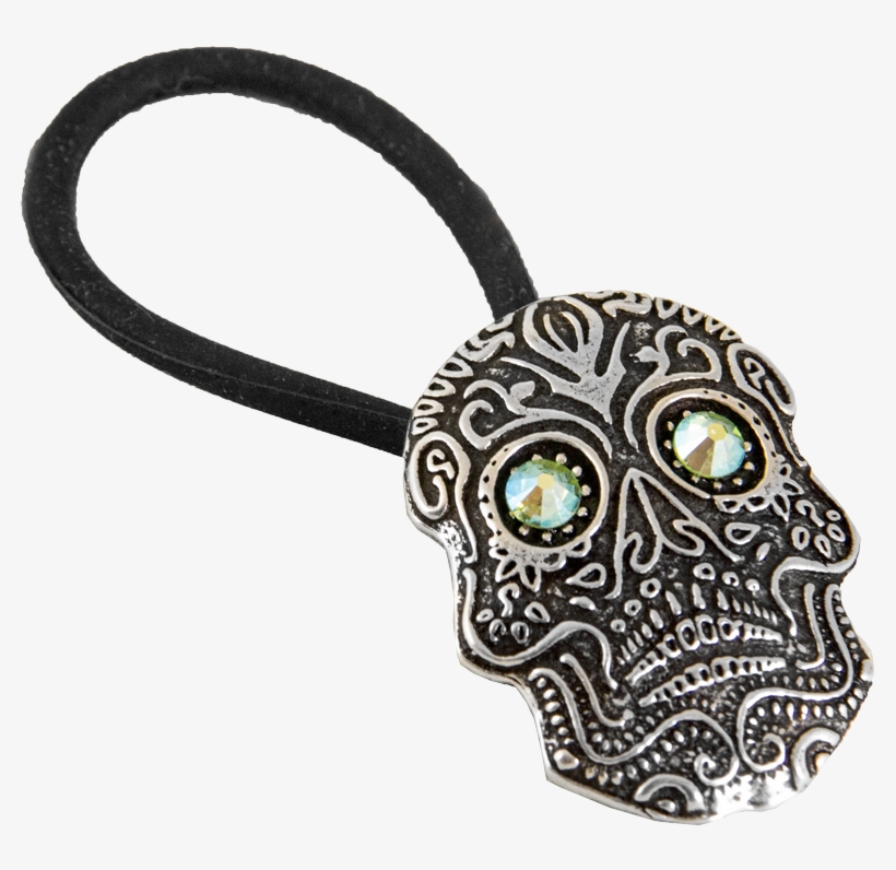 Ponytail Holder - Ponytail Holder | Hair Accessory | Sugar Skull, transparent png download