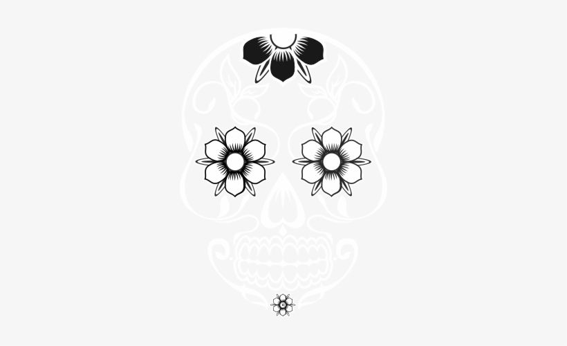 Sugar Skull Gel - Circle, transparent png download