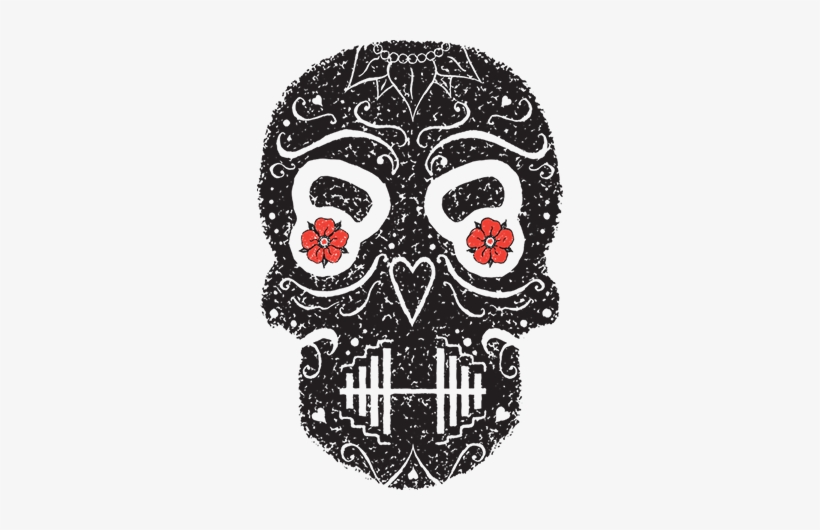 Crossfit Sugar Skull, transparent png download