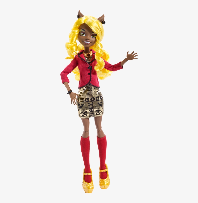 Monster High Dolls Clawdia Wolf, transparent png download