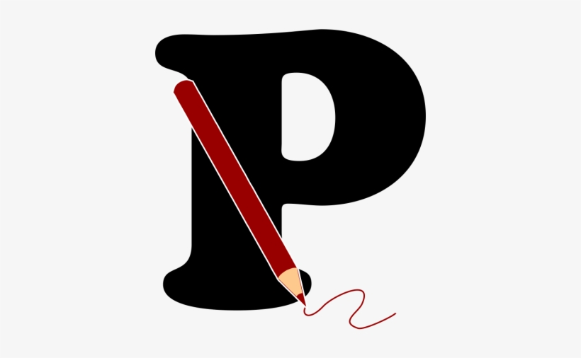 English Alphabet With Picture Letter P, 26 English - Alphabet, transparent png download