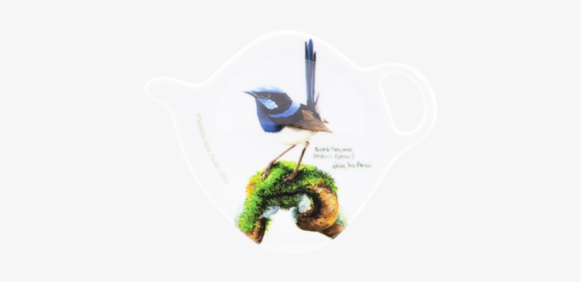 Ashdene Tea Bag Holder Birds Of Australia Blue Wren - Superb Fairywren, transparent png download