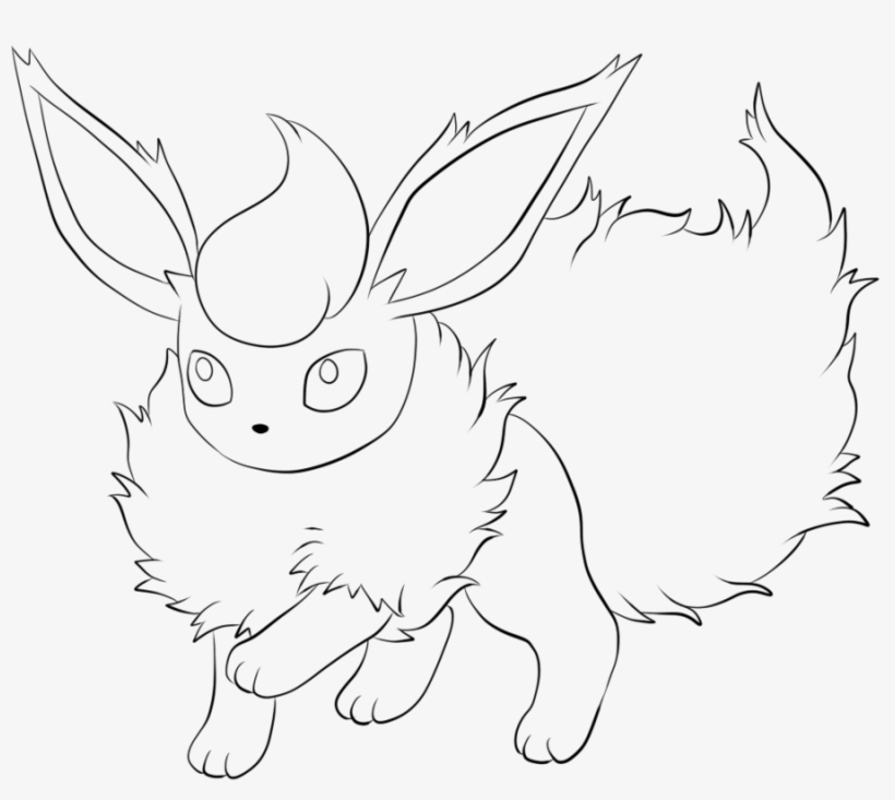 Gerbil Drawing At Getdrawings - Flareon Draw, transparent png download