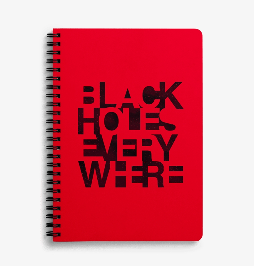 Dailyobjects Black Holes A5 Notebook Plain Buy Online - Nicebleed Canvas Art Prints - Black Holes, transparent png download