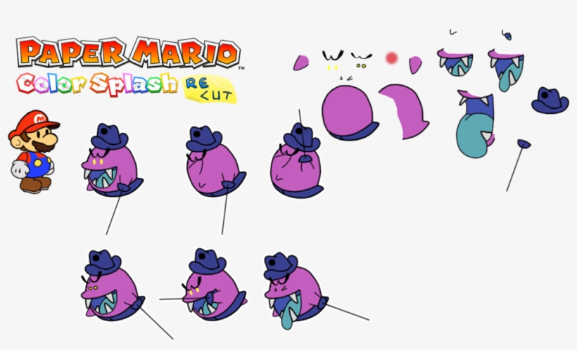 Prelude To The Recolored Paper Tale - Slurp Guy, transparent png download