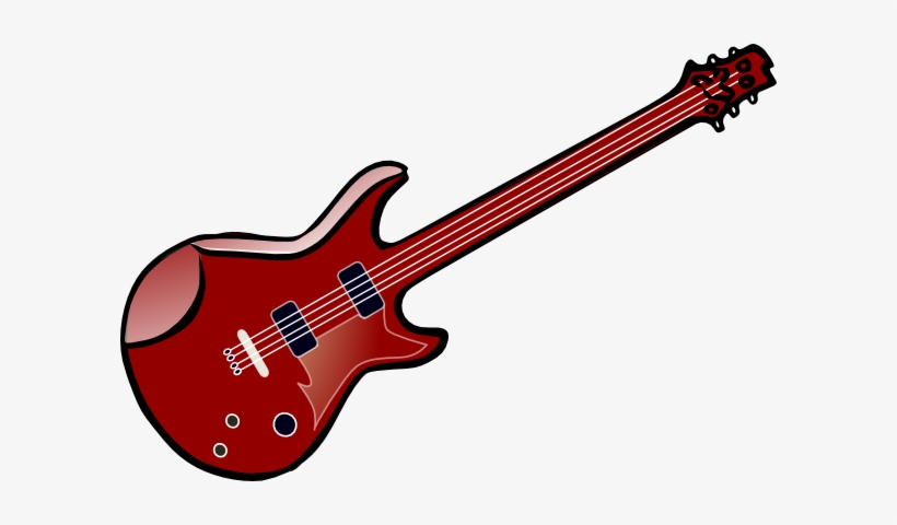 Guitar Vector Clip Art - Electric Guitar Clip Art, transparent png download