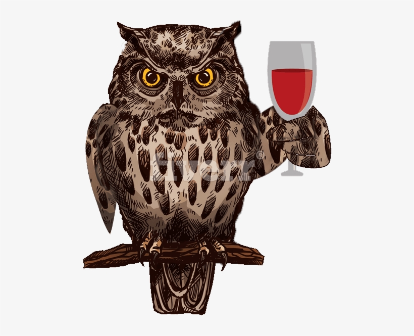 Horned Owl Icon, transparent png download