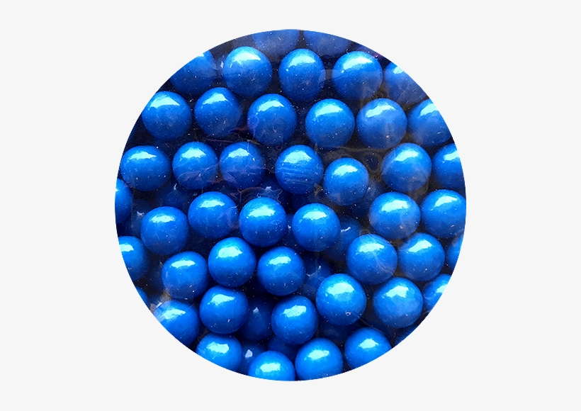 Blue Color Splash 1/2" Gumballs - Pacifier, transparent png download