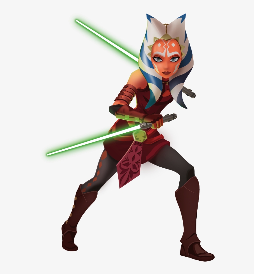 Forces Of Destiny Hasbro Art - Starwars Wallpaper Ahsoka, transparent png download