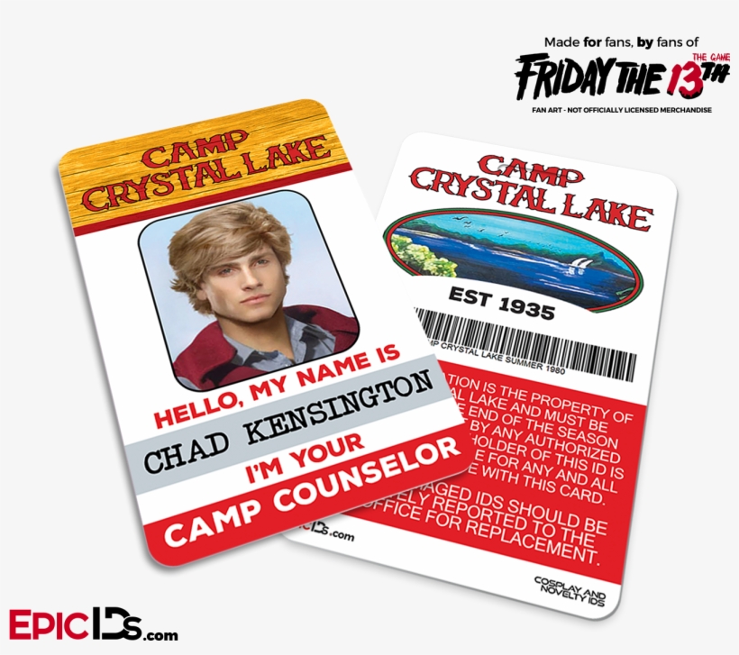 Camp Crystal Lake 'friday The 13th - Friday The 13 Th Aj Mason, transparent png download