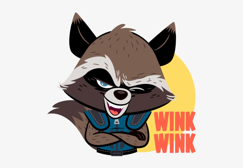 Available Now At The Facebook Sticker Page - Guardians Of The Galaxy Facebook Stickers, transparent png download