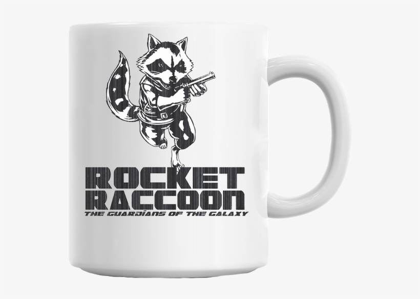 Rocket Raccoon Mug - Styleart Rocket Raccoon Mug, transparent png download