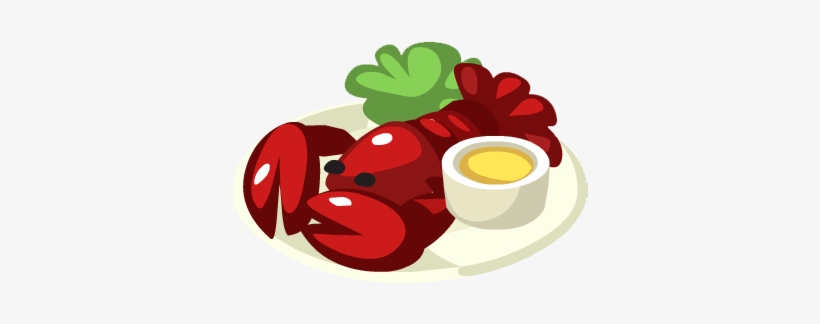 Lobster Clipart Lobster Dish - Lobster Dish Clipart, transparent png download
