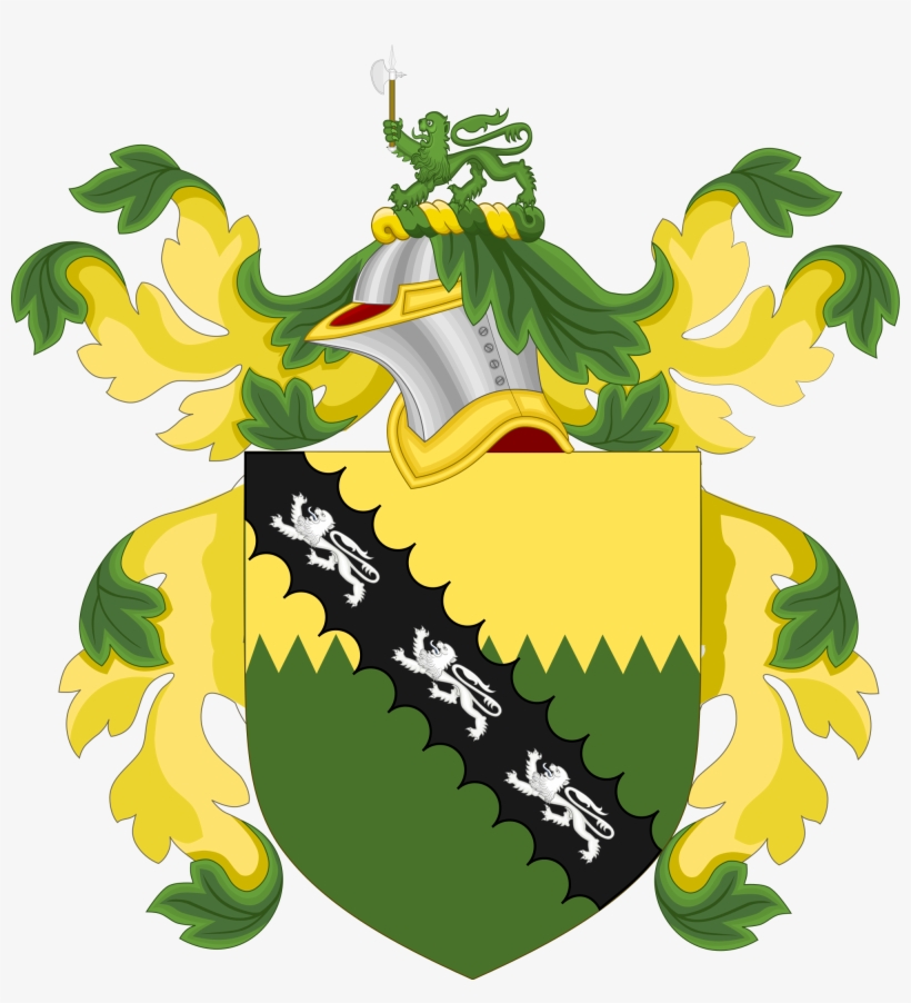Open - Raffles Coat Of Arms, transparent png download