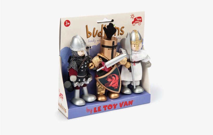 Budkins Knights Gift Pack - Le Toy Van Budkin - Knights Set, transparent png download