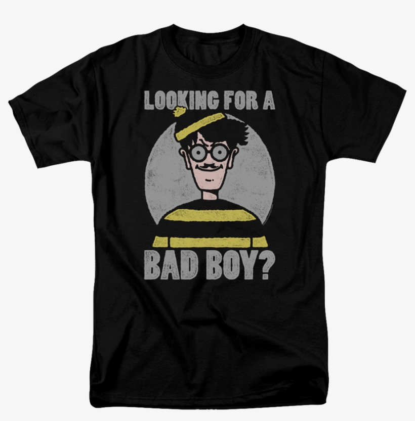 Looking For A Bad Boy Where's Waldo T-shirt - Spock Star Trek T Shirts, transparent png download