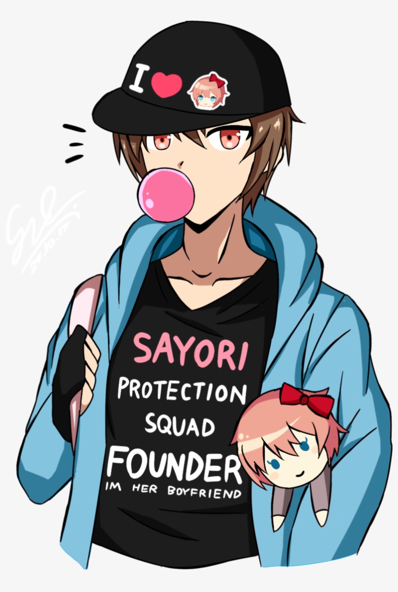 Http - //i - 4cdn - Org/vg/1511154566930 Literature - Doki Doki Literature Club Protagonist, transparent png download