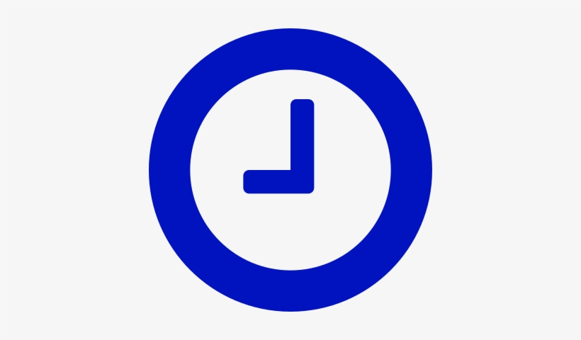 Icon Simple Clock - Font Awesome, transparent png download