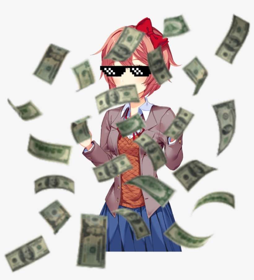 Download Png Money Flying | PNG & GIF BASE