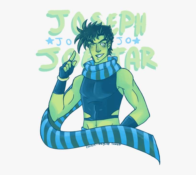 Joseph Joestar By 1000butts - Illustration, transparent png download