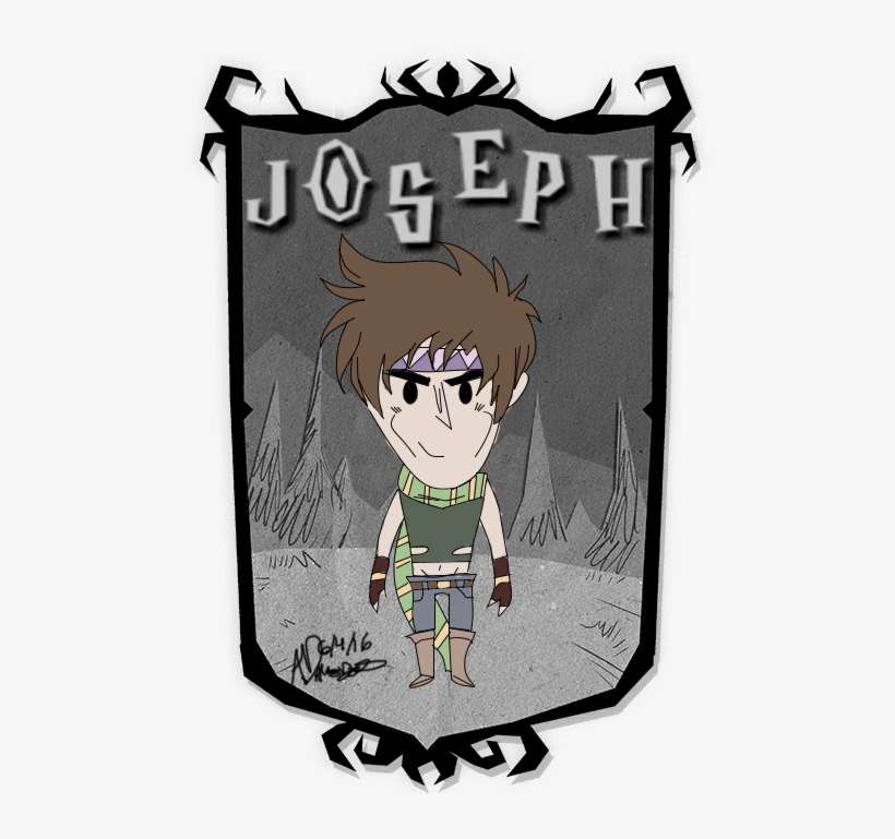 Joseph Joestar Don't Starve Portrait - Don T Starve Together Wendy Skins, transparent png download