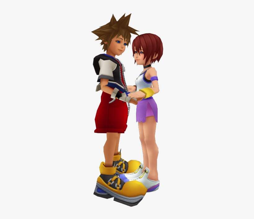 Kairi & Sora Images Sora X Kairi Kh1 Hearts Connected - Sora Donald Goofy Atlantica, transparent png download