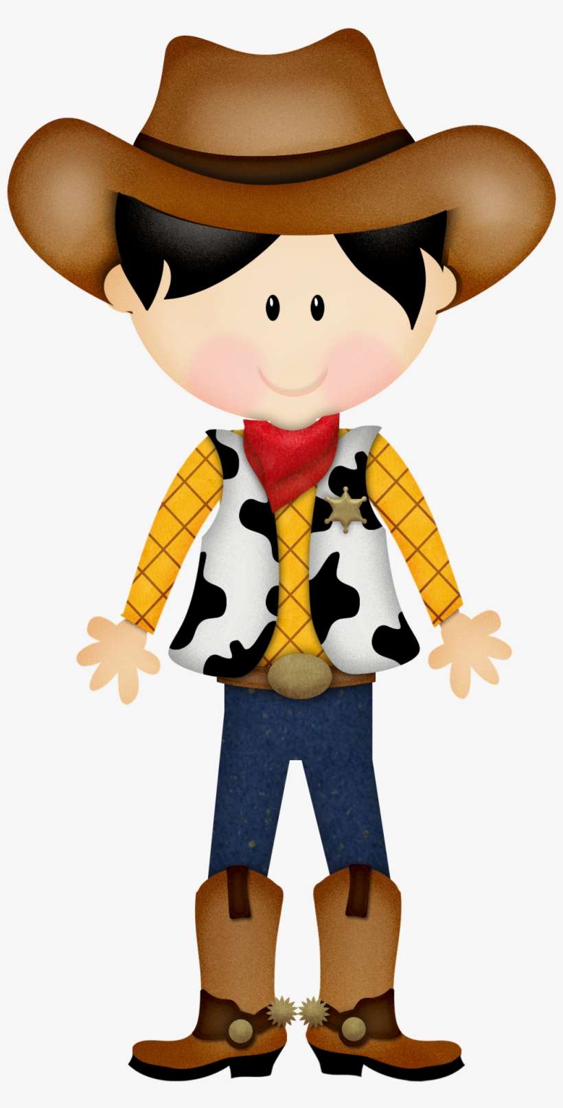 Cowboy Clipart Transparent Background - Transparent Background Cowboy Clip Art, transparent png download