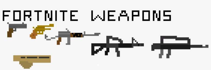 Fortnite Guns - Firearm, transparent png download