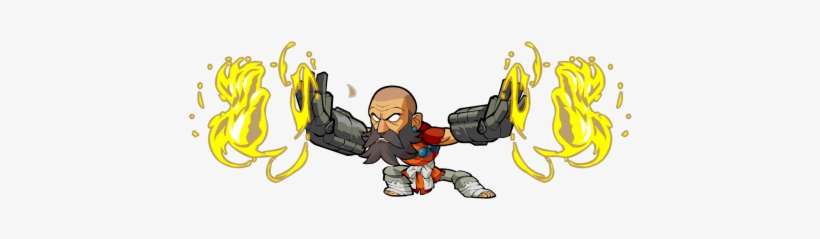 Wushangflair1 - Wu Shang Brawlhalla Gauntlets, transparent png download