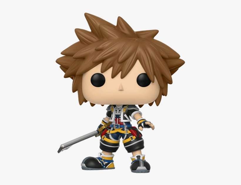 Sora Pop Vinyl Figure - Sora Kingdom Hearts Pop, transparent png download