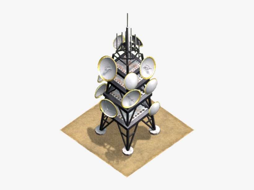 Radio Tower Lv9 - Christmas Tree, transparent png download