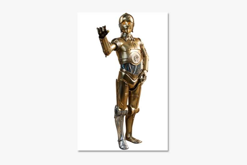 Figure 54 - Sideshow Collectibles Star Wars C-3po 1:6 Scale Figure, transparent png download