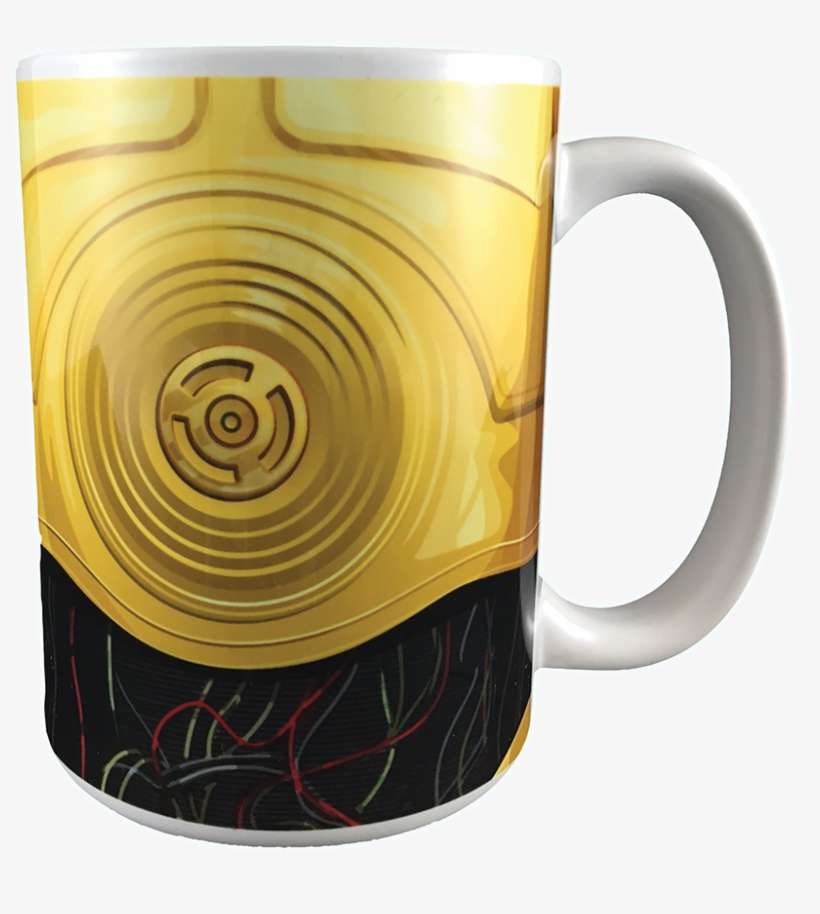 C3po Character Mug - Poster: Star Wars Minimalist C-3po, transparent png download