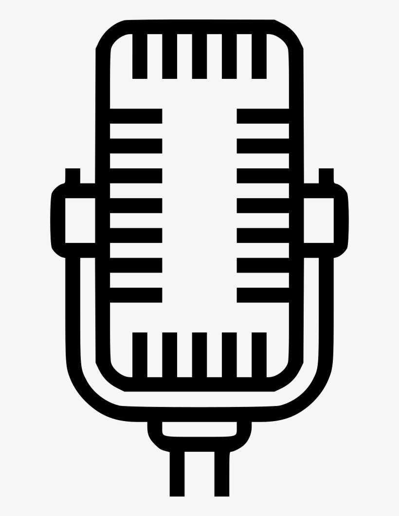 Studio Microphone Comments - Microphone, transparent png download
