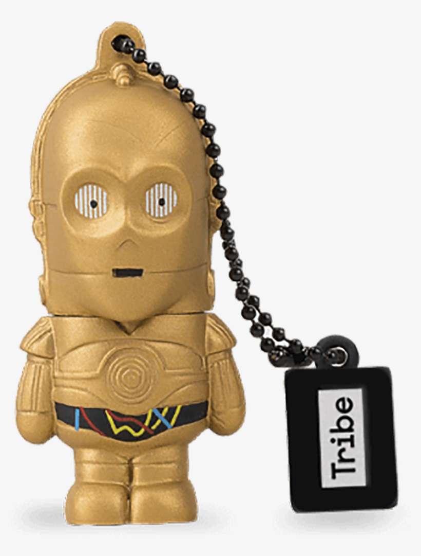 Tribe Star Wars C-3po Usb - 16gb, transparent png download