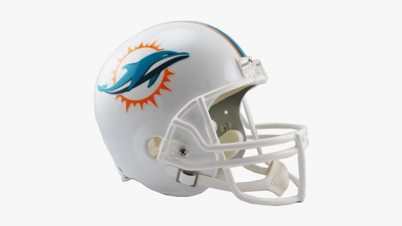 Miami Dolphins Vsr4 Replica Helmet - Miami Dolphins Helmet Png, transparent png download