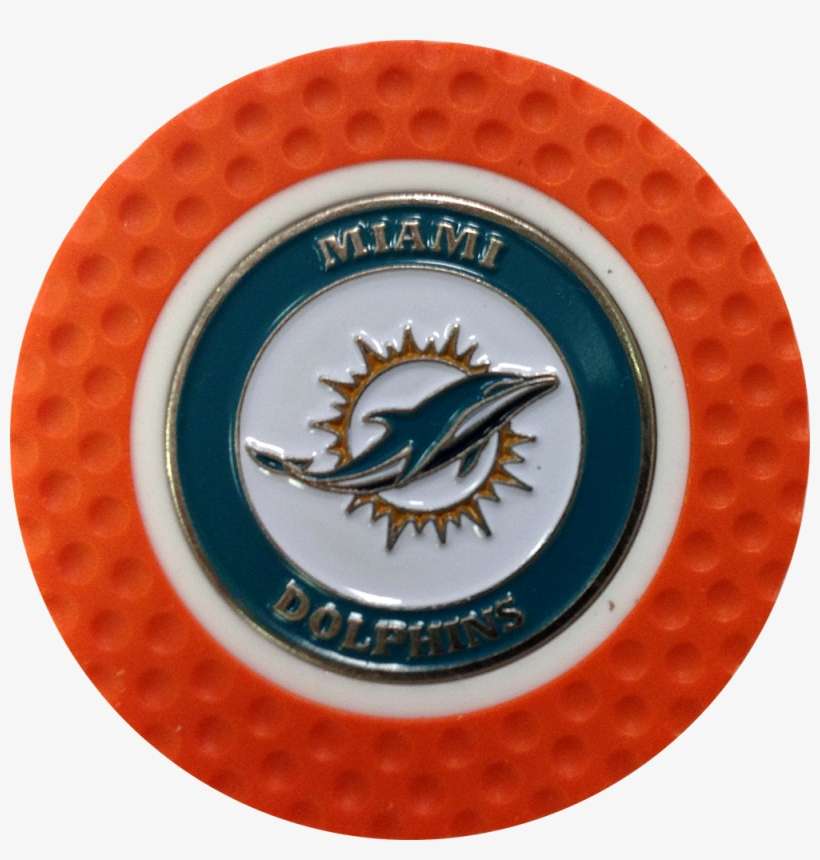 Golf Ball Marker Nfl Miami Dolphins - Miami, transparent png download