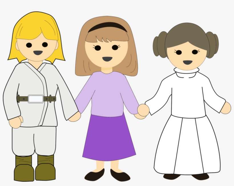 Anakin Skywalker Stormtrooper Star Wars Download Line - Star Wars Kids Clip Art, transparent png download