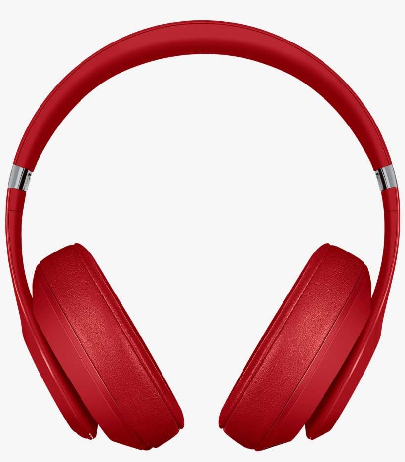 Over Ear Wireless Headphones Red, transparent png download