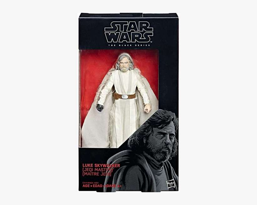 Star Wars The Last Jedi - Star Wars Black Series Luke Skywalker Jedi Master, transparent png download
