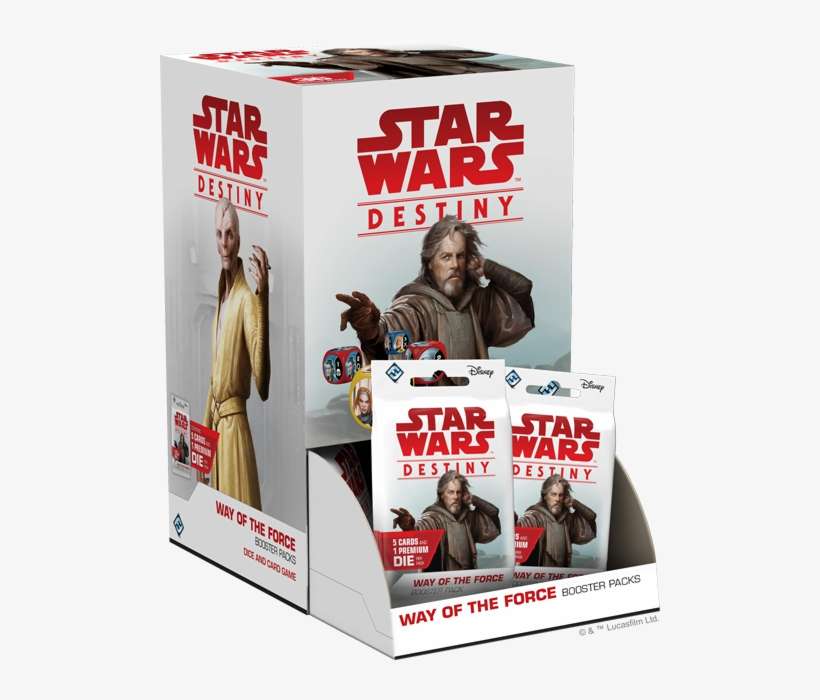 Hello Destiny Fans, Fantasy Flight Games Just Announced - Star Wars Destiny Way Of The Force Booster Box, transparent png download