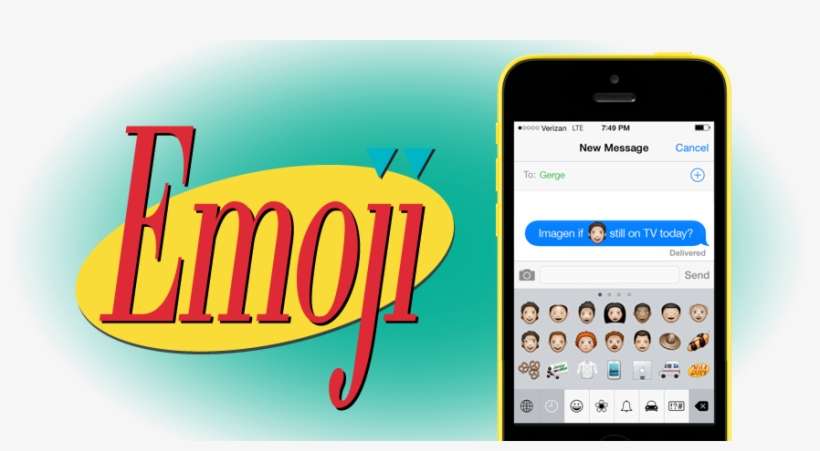 Seinfeld Emoji - Seinfeld, transparent png download
