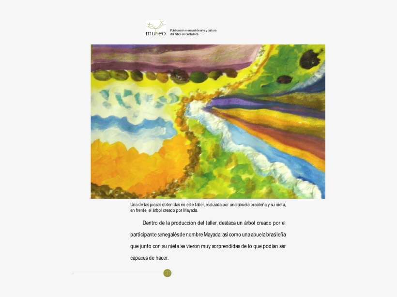 El Árbol Que Pintó Mayada Fall, Uno De Los Participantes - Painting, transparent png download