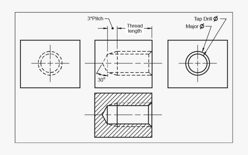 Drawing Screw Threads - Faapauaem PNG Image | Transparent PNG Free ...