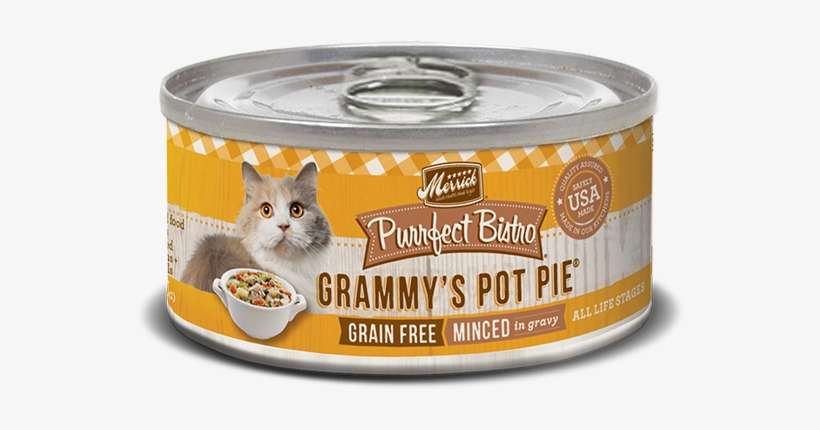 Purrfect Bistro Grain Free Minced Grammy's Pot Pie - Merrick Salmon Pate Petco, transparent png download